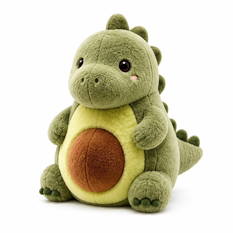 Avokado Dinosaur Plyschleksak