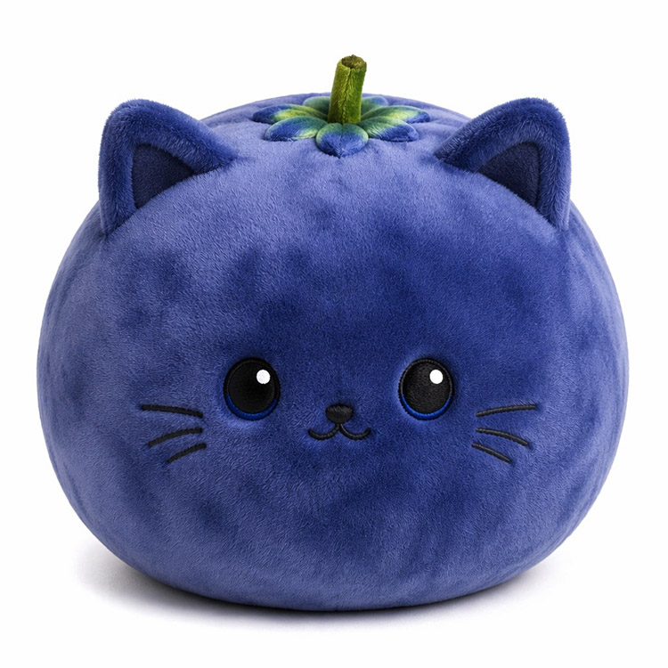 Blåbärs katt gosedjur