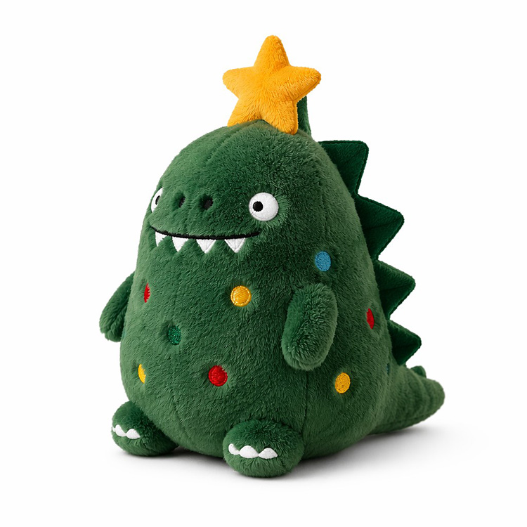 Julgran Dinosaur Plyschleksak